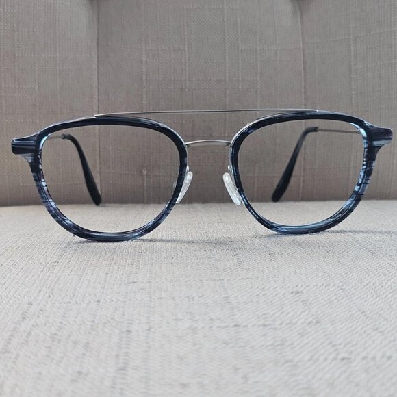 Barton Perreira Glasses Frame COURTIER MDT/BRS/NOI Eyeglasses 52[]19 148 - Picture 4 of 11